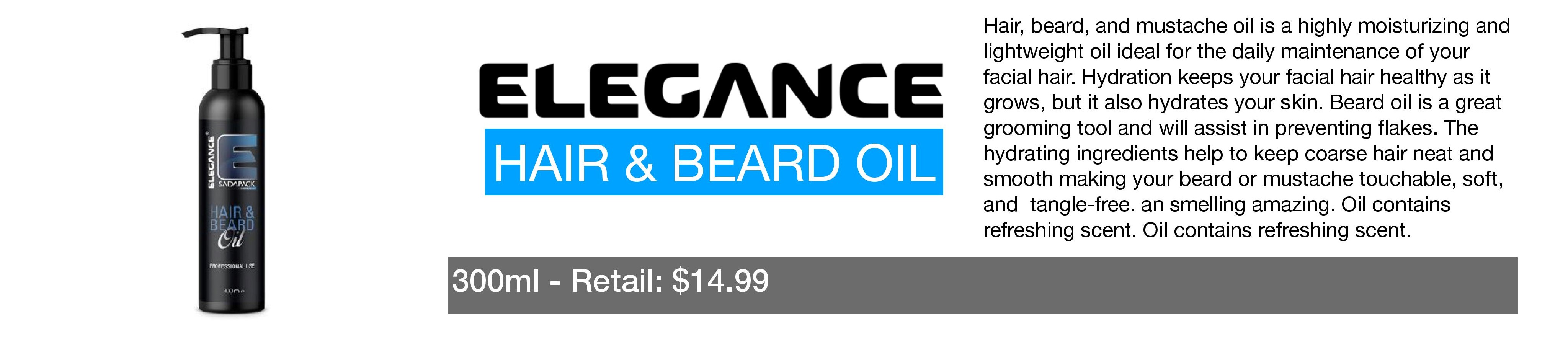 hair and beard oil