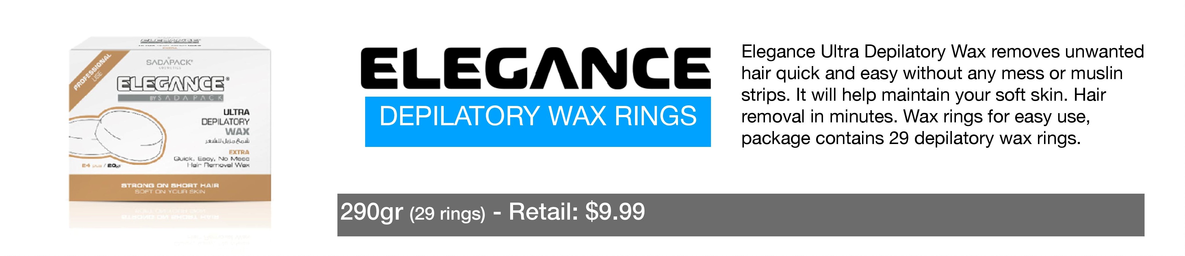 depilatory wax rings